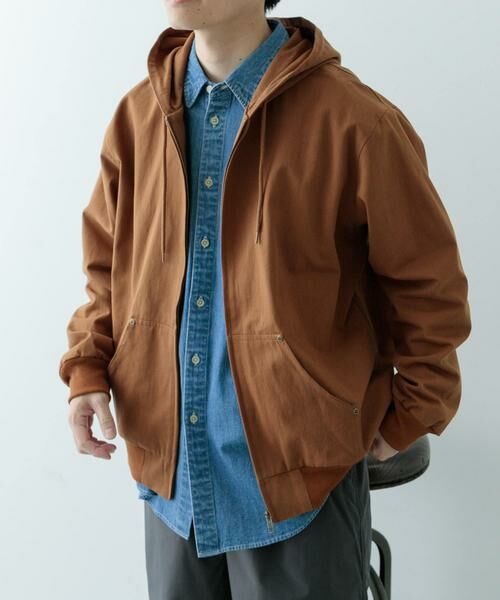 URBAN RESEARCH ITEMS / アーバンリサーチ アイテムズ その他アウター | ジップアップ コットンフードジャケット | 詳細9