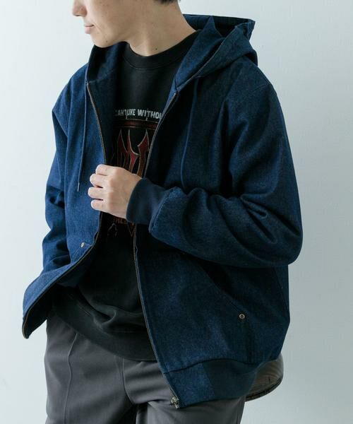 URBAN RESEARCH ITEMS / アーバンリサーチ アイテムズ その他アウター | ジップアップ コットンフードジャケット | 詳細19