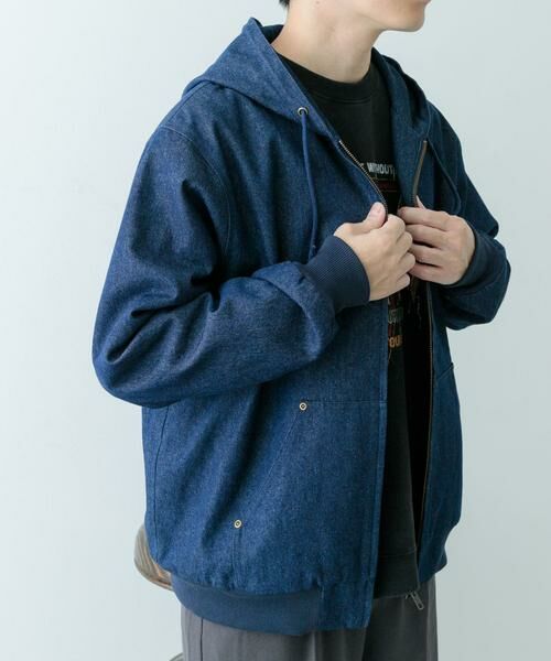 URBAN RESEARCH ITEMS / アーバンリサーチ アイテムズ その他アウター | ジップアップ コットンフードジャケット | 詳細20