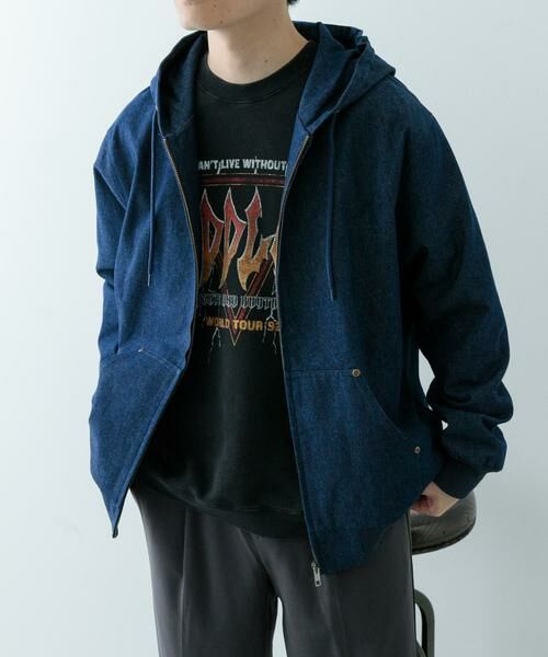 URBAN RESEARCH ITEMS / アーバンリサーチ アイテムズ その他アウター | ジップアップ コットンフードジャケット | 詳細21