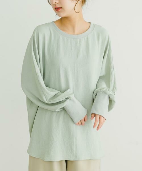 URBAN RESEARCH ITEMS / アーバンリサーチ アイテムズ シャツ・ブラウス | リブドルマンブラウス | 詳細1