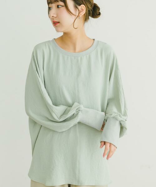 URBAN RESEARCH ITEMS / アーバンリサーチ アイテムズ シャツ・ブラウス | リブドルマンブラウス | 詳細2