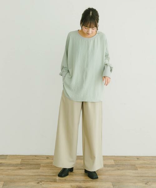 URBAN RESEARCH ITEMS / アーバンリサーチ アイテムズ シャツ・ブラウス | リブドルマンブラウス | 詳細5