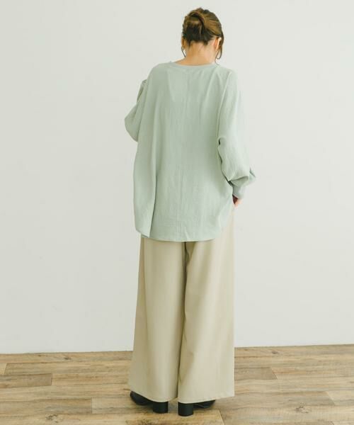 URBAN RESEARCH ITEMS / アーバンリサーチ アイテムズ シャツ・ブラウス | リブドルマンブラウス | 詳細6