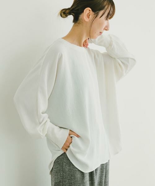 URBAN RESEARCH ITEMS / アーバンリサーチ アイテムズ シャツ・ブラウス | リブドルマンブラウス | 詳細13