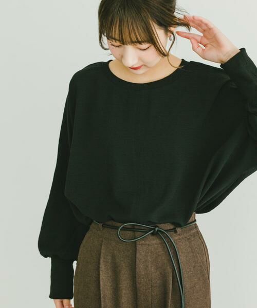 URBAN RESEARCH ITEMS / アーバンリサーチ アイテムズ シャツ・ブラウス | リブドルマンブラウス | 詳細18