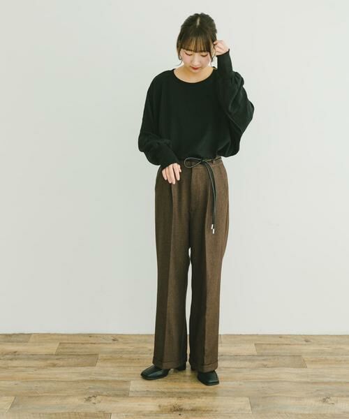 URBAN RESEARCH ITEMS / アーバンリサーチ アイテムズ シャツ・ブラウス | リブドルマンブラウス | 詳細20