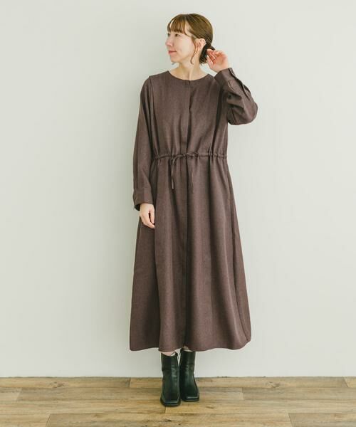 URBAN RESEARCH ITEMS / アーバンリサーチ アイテムズ ワンピース | ウエストギャザーワンピース | 詳細1
