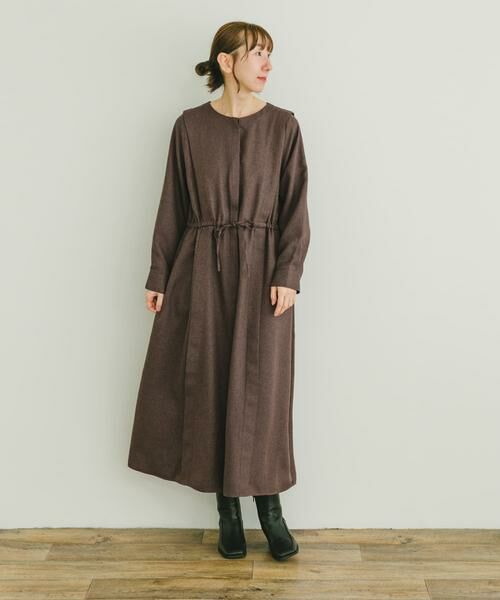 URBAN RESEARCH ITEMS / アーバンリサーチ アイテムズ ワンピース | ウエストギャザーワンピース | 詳細3