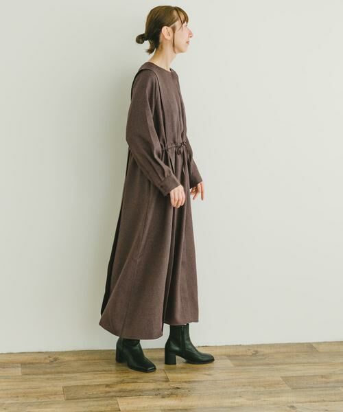 URBAN RESEARCH ITEMS / アーバンリサーチ アイテムズ ワンピース | ウエストギャザーワンピース | 詳細4