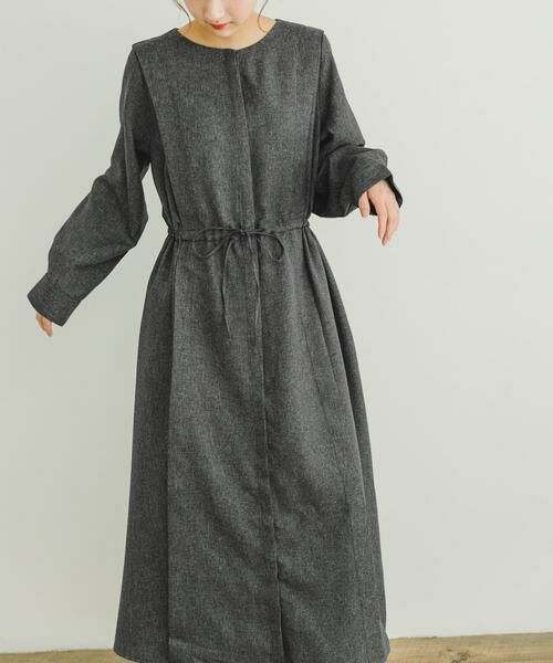 URBAN RESEARCH ITEMS / アーバンリサーチ アイテムズ ワンピース | ウエストギャザーワンピース | 詳細8