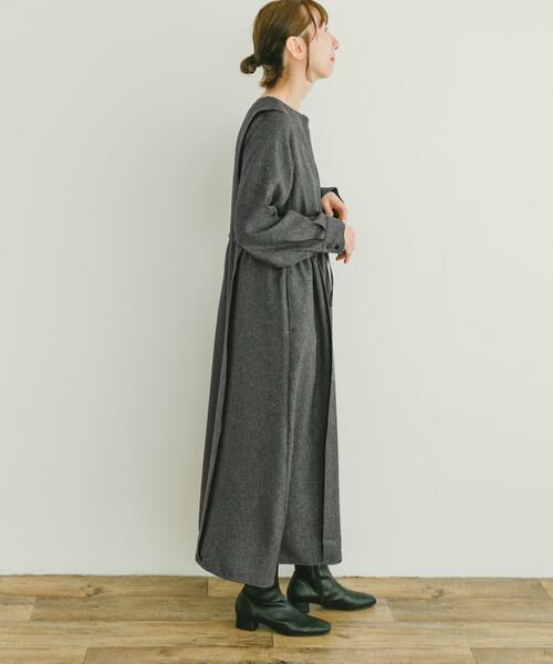 URBAN RESEARCH ITEMS / アーバンリサーチ アイテムズ ワンピース | ウエストギャザーワンピース | 詳細20