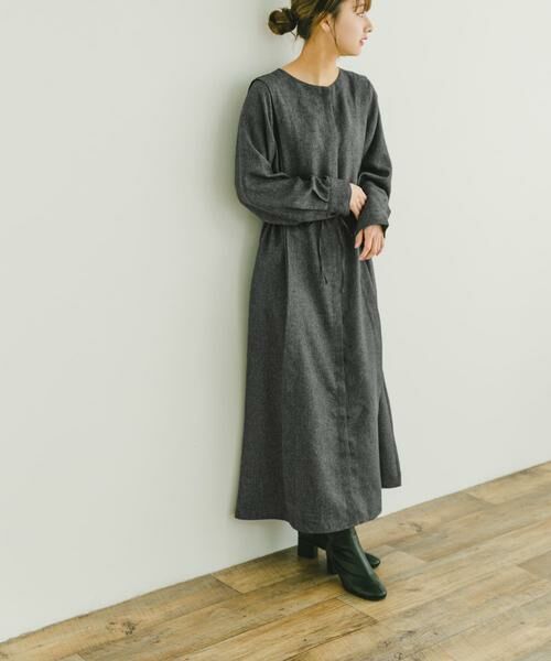 URBAN RESEARCH ITEMS / アーバンリサーチ アイテムズ ワンピース | ウエストギャザーワンピース | 詳細10