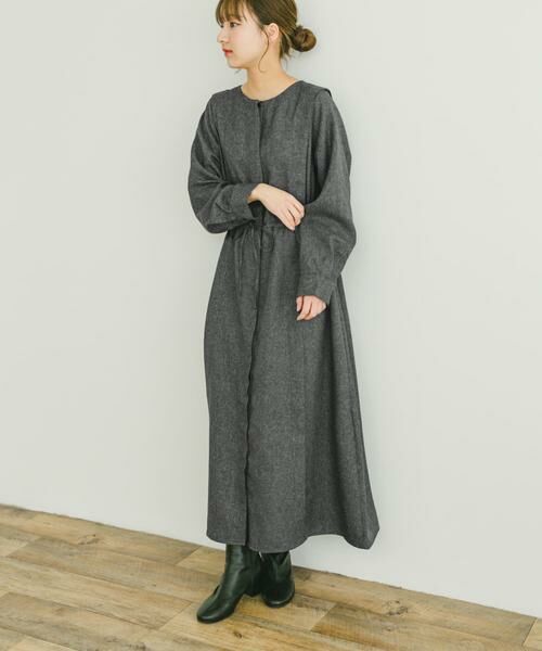 URBAN RESEARCH ITEMS / アーバンリサーチ アイテムズ ワンピース | ウエストギャザーワンピース | 詳細11