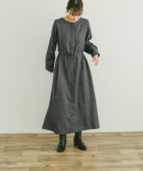URBAN RESEARCH ITEMS / アーバンリサーチ アイテムズ ワンピース | ウエストギャザーワンピース | 詳細12