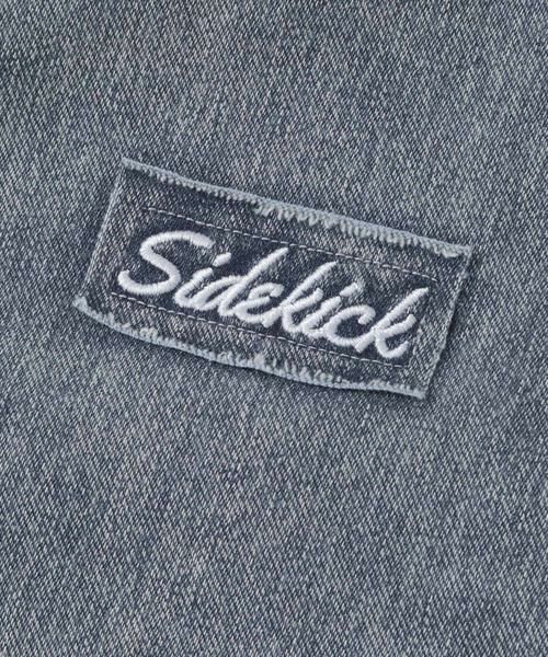 URBAN RESEARCH ITEMS / アーバンリサーチ アイテムズ Tシャツ | ワンポイント刺繍クルーネックデニムTシャツ | 詳細11