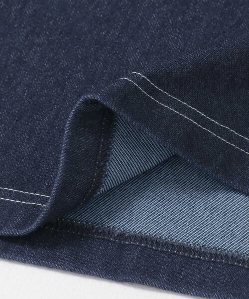URBAN RESEARCH ITEMS / アーバンリサーチ アイテムズ Tシャツ | ワンポイント刺繍クルーネックデニムTシャツ | 詳細25