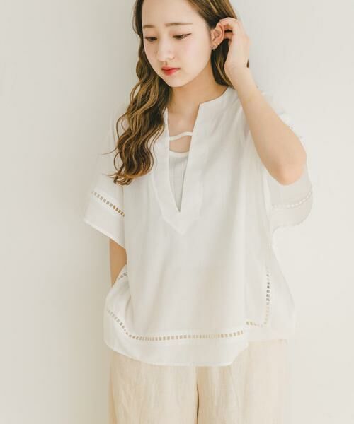 URBAN RESEARCH ITEMS / アーバンリサーチ アイテムズ シャツ・ブラウス | ハンカチーフデザインブラウス | 詳細1