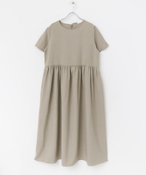 URBAN RESEARCH ITEMS / アーバンリサーチ アイテムズ ワンピース | リネンライク半袖ワンピース | 詳細30