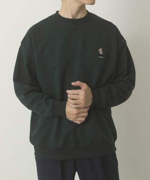 URBAN RESEARCH ITEMS / アーバンリサーチ アイテムズ スウェット | TeddyBear ワンポイント スウェット | 詳細11