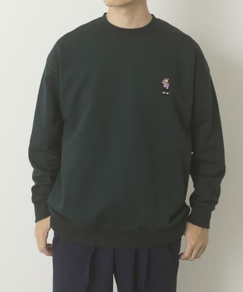 URBAN RESEARCH ITEMS / アーバンリサーチ アイテムズ スウェット | TeddyBear ワンポイント スウェット | 詳細12