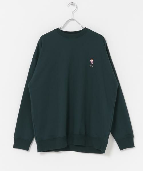 URBAN RESEARCH ITEMS / アーバンリサーチ アイテムズ スウェット | TeddyBear ワンポイント スウェット | 詳細16