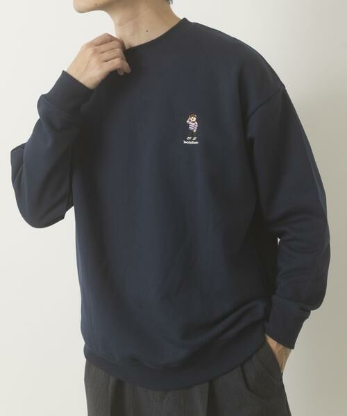 URBAN RESEARCH ITEMS / アーバンリサーチ アイテムズ スウェット | TeddyBear ワンポイント スウェット | 詳細18