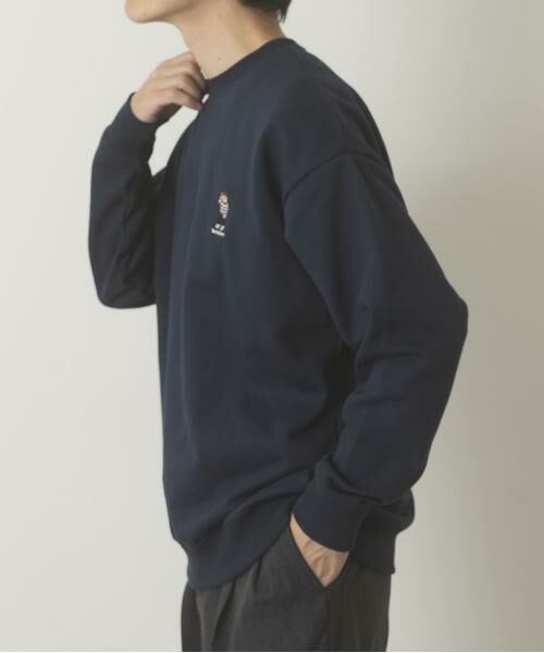 URBAN RESEARCH ITEMS / アーバンリサーチ アイテムズ スウェット | TeddyBear ワンポイント スウェット | 詳細19