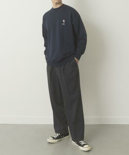 URBAN RESEARCH ITEMS / アーバンリサーチ アイテムズ スウェット | TeddyBear ワンポイント スウェット | 詳細21