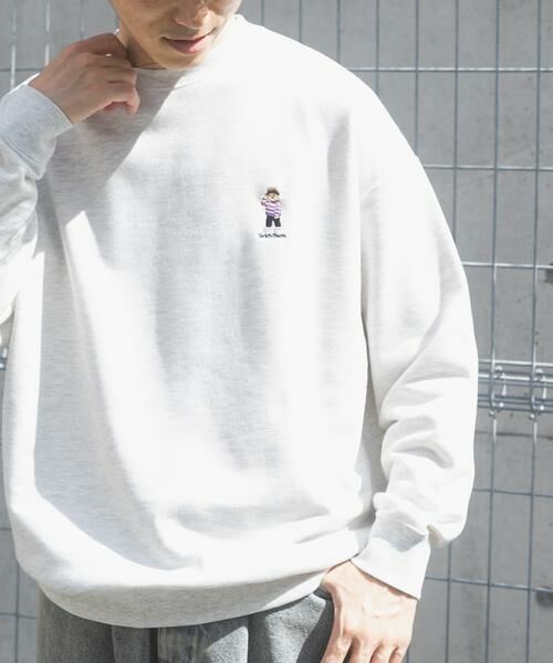URBAN RESEARCH ITEMS / アーバンリサーチ アイテムズ スウェット | TeddyBear ワンポイント スウェット | 詳細24