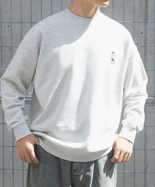 URBAN RESEARCH ITEMS / アーバンリサーチ アイテムズ スウェット | TeddyBear ワンポイント スウェット | 詳細25