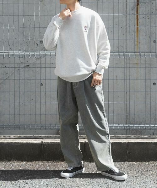 URBAN RESEARCH ITEMS / アーバンリサーチ アイテムズ スウェット | TeddyBear ワンポイント スウェット | 詳細27