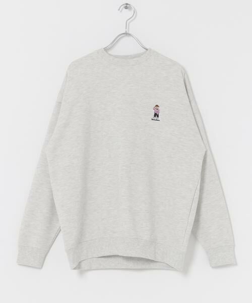 URBAN RESEARCH ITEMS / アーバンリサーチ アイテムズ スウェット | TeddyBear ワンポイント スウェット | 詳細28