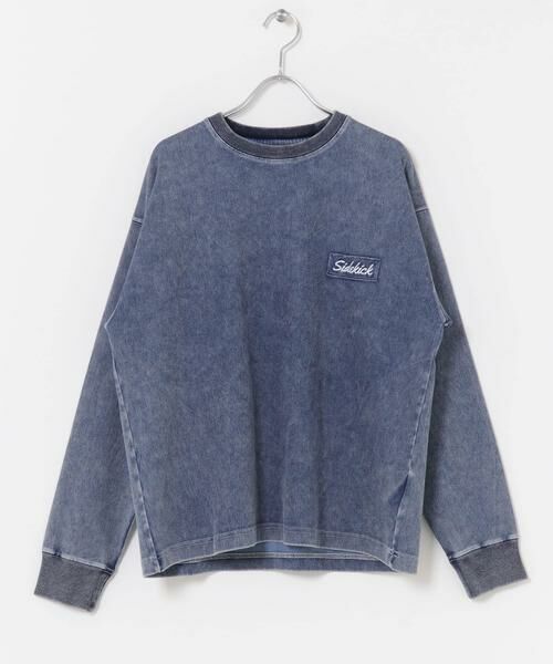 URBAN RESEARCH ITEMS / アーバンリサーチ アイテムズ Tシャツ | ワンポイント刺繍 カットデニムTops | 詳細2