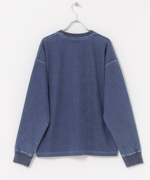 URBAN RESEARCH ITEMS / アーバンリサーチ アイテムズ Tシャツ | ワンポイント刺繍 カットデニムTops | 詳細6
