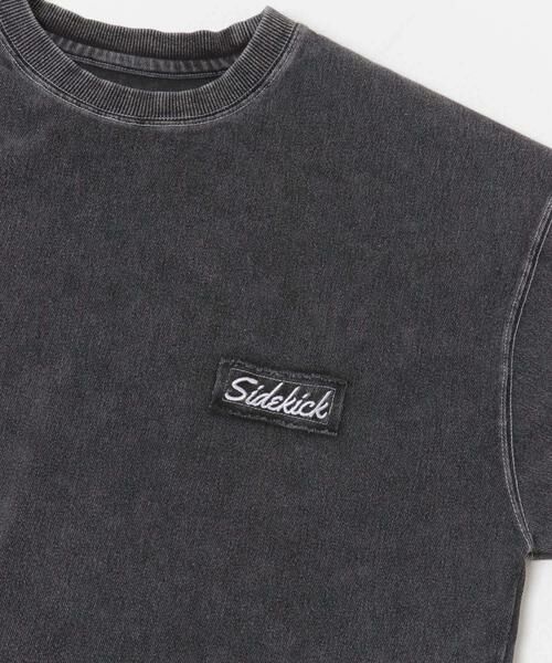 URBAN RESEARCH ITEMS / アーバンリサーチ アイテムズ Tシャツ | ワンポイント刺繍 カットデニムTops | 詳細17