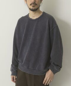 URBAN RESEARCH ITEMS / アーバンリサーチ アイテムズ スウェット | ダメージ裏毛 クルーネックスウェット