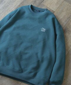 URBAN RESEARCH ITEMS / アーバンリサーチ アイテムズ スウェット | 刺繍ジャカードロングスリーブカットソー