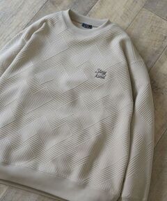 URBAN RESEARCH ITEMS / アーバンリサーチ アイテムズ スウェット | 刺繍ジャカードロングスリーブカットソー