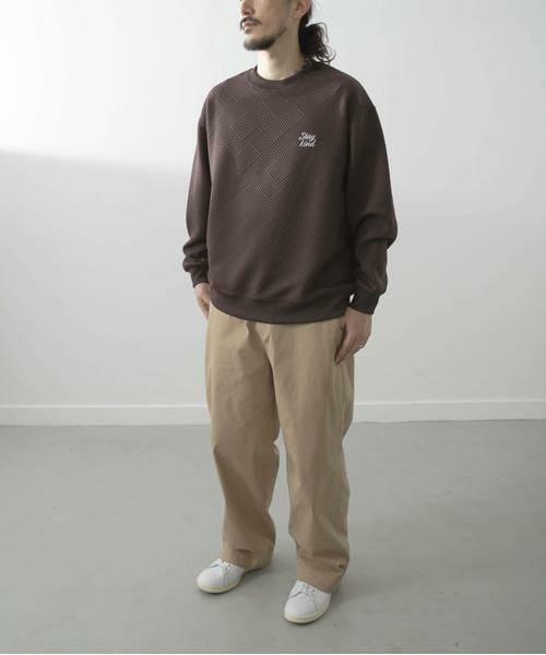 URBAN RESEARCH ITEMS / アーバンリサーチ アイテムズ スウェット | 刺繍ジャカードロングスリーブカットソー | 詳細22