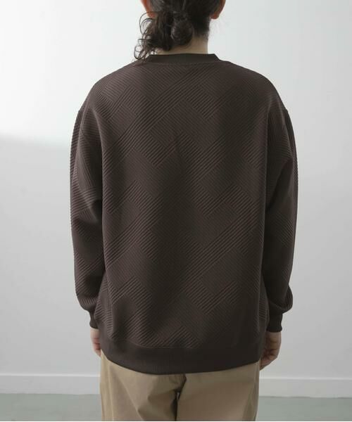 URBAN RESEARCH ITEMS / アーバンリサーチ アイテムズ スウェット | 刺繍ジャカードロングスリーブカットソー | 詳細25