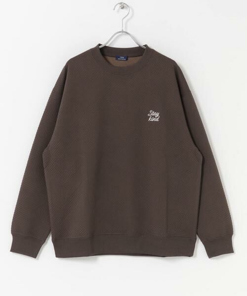 URBAN RESEARCH ITEMS / アーバンリサーチ アイテムズ スウェット | 刺繍ジャカードロングスリーブカットソー | 詳細26