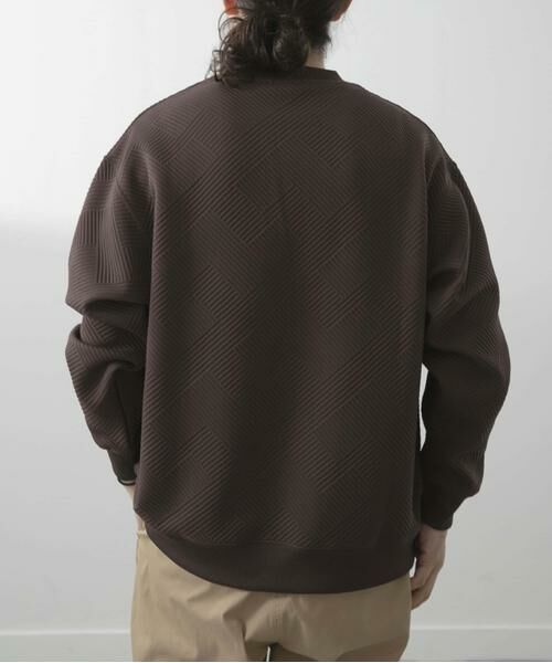 URBAN RESEARCH ITEMS / アーバンリサーチ アイテムズ スウェット | 刺繍ジャカードロングスリーブカットソー | 詳細21