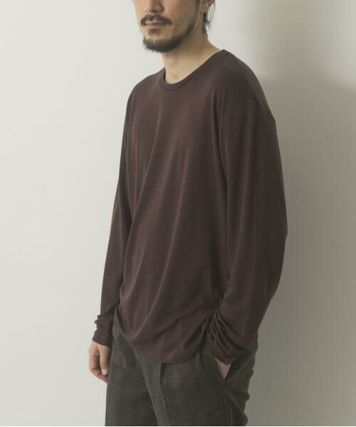 URBAN RESEARCH ITEMS / アーバンリサーチ アイテムズ Tシャツ | Wool Blend Cut and Sewn | 詳細2