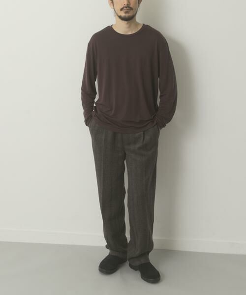 URBAN RESEARCH ITEMS / アーバンリサーチ アイテムズ Tシャツ | Wool Blend Cut and Sewn | 詳細4