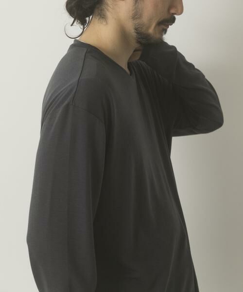 URBAN RESEARCH ITEMS / アーバンリサーチ アイテムズ Tシャツ | Wool Blend Cut and Sewn | 詳細15