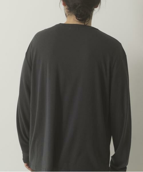 URBAN RESEARCH ITEMS / アーバンリサーチ アイテムズ Tシャツ | Wool Blend Cut and Sewn | 詳細18