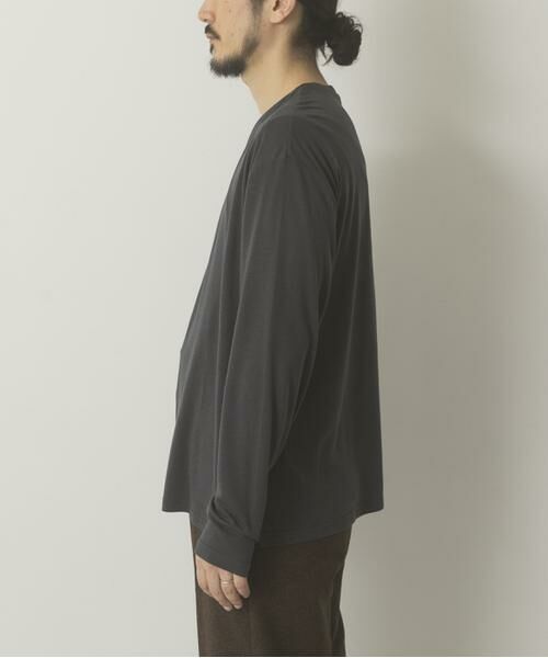 URBAN RESEARCH ITEMS / アーバンリサーチ アイテムズ Tシャツ | Wool Blend Cut and Sewn | 詳細20