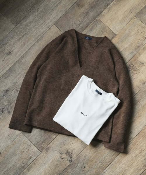 URBAN RESEARCH ITEMS / アーバンリサーチ アイテムズ Tシャツ | キモウメランジカーディガン＋長袖刺繍Tセット | 詳細5