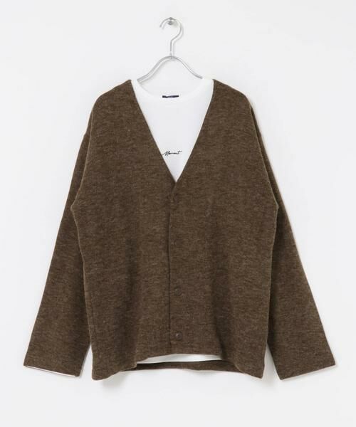 URBAN RESEARCH ITEMS / アーバンリサーチ アイテムズ Tシャツ | キモウメランジカーディガン＋長袖刺繍Tセット | 詳細6
